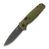 Benchmade CLA MagnaCut Battlewash DLC 折り畳みナイフ, OD Green G10 4300BK-02
