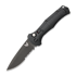 Coltello pieghevole Benchmade Claymore Drop Point, nero, dentatura lama 9070SBK