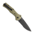 Benchmade Claymore Drop Point sulankstomas peilis, žalia, dantytas 9070SBK-1