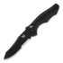 Coltello pieghevole Benchmade Contego, nero, dentatura lama 810SBK