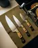 Benchmade Culinary 3 Piece Set kitchen knife set, Stonewashed, Richlite 4000-02