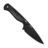 Benchmade Dacian Magnacut Black Cerakote 칼, black canvas micarta, molded sheath 203BK-02