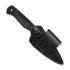 Benchmade Dacian Magnacut Black Cerakote ナイフ, black canvas micarta, molded sheath 203BK-02
