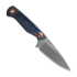 Benchmade Dacian Magnacut Satin knife, blue denim micarta, molded sheath 203