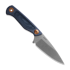 Nuga Benchmade Dacian Magnacut Satin, blue denim micarta, molded sheath 203