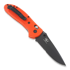 Benchmade Griptilian k&auml;&auml;nt&ouml;veitsi, tappi, musta, oranssi, combo ter&auml; 551SBK-ORG