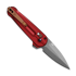 Coltello pieghevole Benchmade Lowden M390 Grey Cerakote, Phoenix Red Aluminum 491GY-01