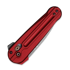 Coltello pieghevole Benchmade Lowden M390 Grey Cerakote, Phoenix Red Aluminum 491GY-01