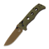 Benchmade - Mini Adamas Flat Earth, oliivinvihre&auml;