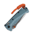Складной нож Benchmade Mini Adira, depth blue grivory, серрейтор 18065S