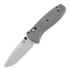 Benchmade Mini Barrage Gray G-10 sulankstomas peilis