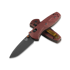 Benchmade Mini Barrage S30V Black Cerakote sulankstomas peilis, Redstone Richlite 585BK-04