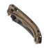 Coltello pieghevole Benchmade Mini Bedlam Cobalt Black Cerakote, Camo G10 865BK-01