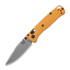 Benchmade Mini Bugout S30V Satin sulankstomas peilis, daybreak yellow grivory 533-08