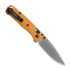 Benchmade Mini Bugout S30V Satin sulankstomas peilis, daybreak yellow grivory 533-08