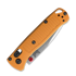 Benchmade Mini Bugout S30V Satin összecsukható kés, daybreak yellow grivory 533-08