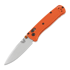Benchmade Mini Bugout S30V Stonewash sulankstomas peilis, orange grivory 533