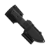 Benchmade Mini Bushcrafter Cru-Wear peilis, Black Cerakote, Carbon Fiber 165BK