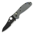 Benchmade Mini-Griptilian G10 folding knife, hole