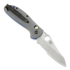 Coltello pieghevole Benchmade Mini-Griptilian G10, foro, dentatura lama 555S-1