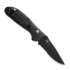 Benchmade Mini Griptilian sulankstomas peilis, spaustukas, juoda, dantytas 556SBK-S30V