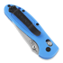 Benchmade Mini-Griptilian folding knife, stud, blue 556-BLU-S30V