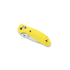 Coltello pieghevole Benchmade Mini-Griptilian, stud, giallo, dentatura lama 556S-YEL