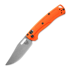 Benchmade Mini Taggedout CPM-154CM Stonewash sulankstomas peilis, orange grivory 15533