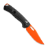 Coltello pieghevole Benchmade Mini Taggedout MagnaCut Orange Cerakote, carbon fiber 15533OR-01