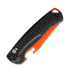 Benchmade Mini Taggedout MagnaCut Orange Cerakote sulankstomas peilis, carbon fiber 15533OR-01