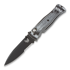 Benchmade Pardue Drop Point sulankstomas peilis, juoda, dantytas 531SBK