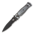 Benchmade Pardue Drop Point 折叠刀, 黑色, 锯齿刀片 531SBK