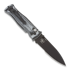 Benchmade Pardue Drop Point sulankstomas peilis, juoda, dantytas 531SBK