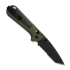 Benchmade Redoubt foldekniv, ranger green, savtakket 431SBK-1