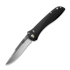 Benchmade Seven Ten M390 Satin sulankstomas peilis, black aluminum 710-25