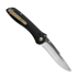 Coltello pieghevole Benchmade Seven Ten M390 Satin, black aluminum 710-25