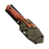 Cuchillo Benchmade SlipRidge Fixed Blade, Rust Orange G10 + Hook combo 15650-01-COMBO
