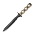Benchmade SOCP Fixed Blade peilis, tan, dantytas 185SBK-1