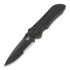 Coltello pieghevole Benchmade Stryker Drop Point, nero, dentatura lama 908SBK