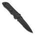 Coltello pieghevole Benchmade Stryker Drop Point, nero, dentatura lama 908SBK
