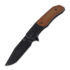 Berg Blades Iron Wolf DLC sulankstomas peilis, brown canvas micarta