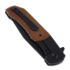 Berg Blades Iron Wolf DLC 折叠刀, brown canvas micarta
