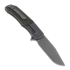 Berg Blades Iron Wolf Stonewash kääntöveitsi, green canvas micarta