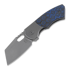 Berg Blades Slim Blue Rose FatCarbon sulankstomas peilis, stonewashed