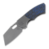 Berg Blades Slim Blue Rose FatCarbon kääntöveitsi, stonewashed