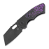 Berg Blades Slim Purple Haze FatCarbon sulankstomas peilis, DLC