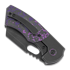 Berg Blades Slim Purple Haze FatCarbon sulankstomas peilis, DLC