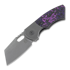 Berg Blades Slim Purple Haze FatCarbon kääntöveitsi, stonewashed
