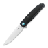 Bestech Ascot - Satin - G10 + CF sulankstomas peilis, juoda