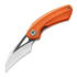 Bestech Bihai - Grey DLC Stonewash + Satin - G10, oranžinėnge